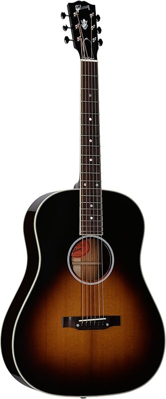 open zoom image for Gibson Keb' Mo' 3.0 12-Fret J-45 Acoustic-Electric Guitar (with Case), Vintage Sunburst, Body Left Front