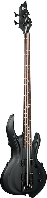 open zoom image for ESP LTD Tom Araya TA-204 FRX Electric Bass, Black Satin, Body Left Front