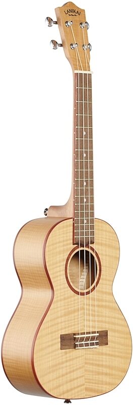 open zoom image for Lanikai Flame Maple Tenor Ukulele, New, Body Left Front
