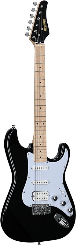 open zoom image for Kramer Focus VT-211S Electric Guitar, Classic Black, Body Left Front