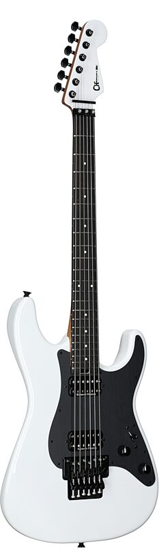 open zoom image for Charvel Pro-Mod SC1 Electric Guitar, with Ebony Neck, Snow White, Body Left Front