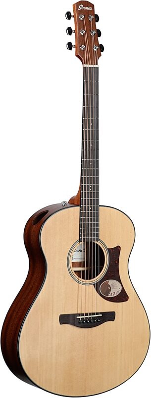 open zoom image for Ibanez AAM50 Advanced Acoustic Guitar, Open Pore Natural, Body Left Front