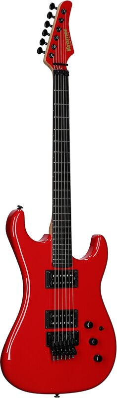 open zoom image for Kramer Pacer Carrera Electric Guitar, (with Gig Bag), Defender Red, Body Left Front