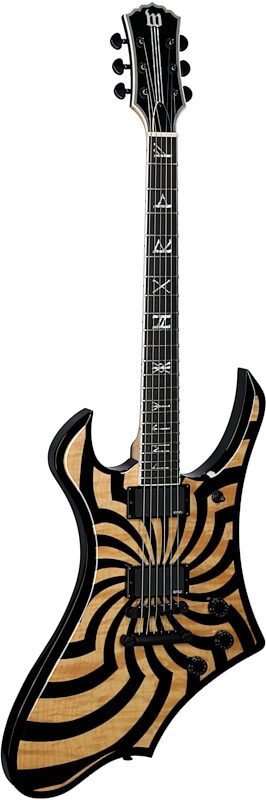 open zoom image for Wylde Audio Goregehn Electric Guitar, Rawtop Buzzsaw, Body Left Front