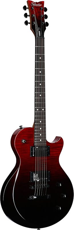 open zoom image for Schecter Solo II Standard Electric Guitar, Blood Burst, Body Left Front