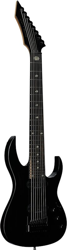 open zoom image for B.C. Rich SZA824ET Electric Guitar, 8-String, Black, Body Left Front