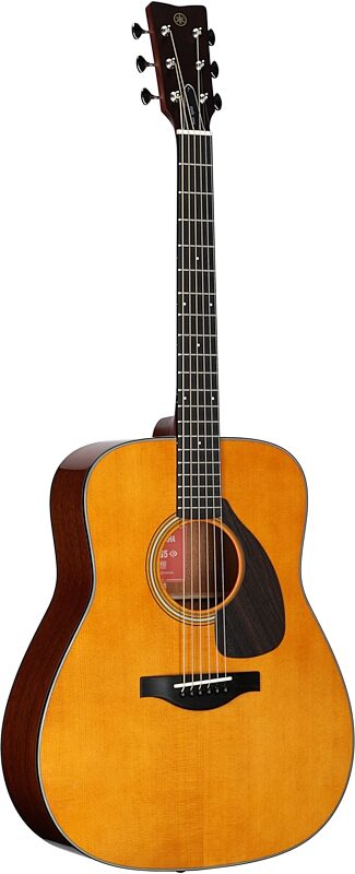 open zoom image for Yamaha FG5 Dreadnought Acoustic Guitar, Gloss Natural, Body Left Front