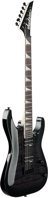 open zoom image for Jackson JS Dinky JS32Q DKAHT Electric Guitar, Transparent Blackburst, Body Left Front