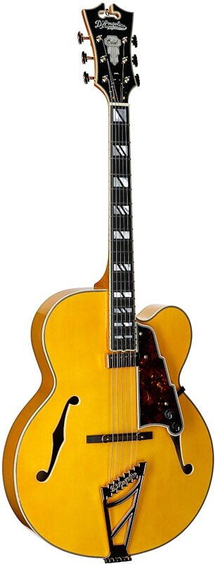 open zoom image for D'Angelico EXL-1 Excel Archtop Electric Guitar (with Case), Amber, Body Left Front