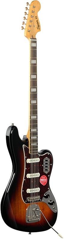 open zoom image for Squier Classic Vibe Bass VI, with Laurel Fingerboard, 3-Color Sunburst, Body Left Front