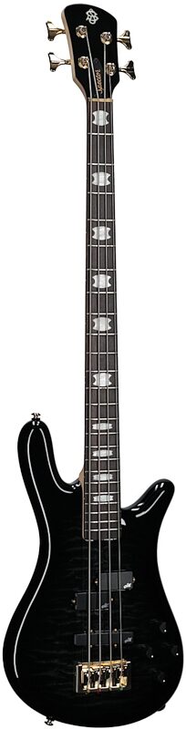 open zoom image for Spector Icon NS-2 Bolt-On Electric Bass, Black Stain Gloss, Body Left Front