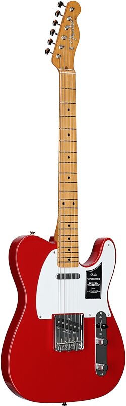open zoom image for Fender Vintera III Late 50s Telecaster Electric Guitar (with Gig Bag), Dakota Red, Alder Body, Maple Fretboard, Open Box (Very Good), Body Left Front