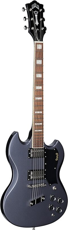open zoom image for Guild Polara Deluxe Electric Guitar, Canyon Dusk, Body Left Front
