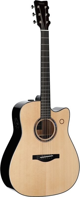 open zoom image for Yamaha TAG3 C TransAcoustic Dreadnought Acoustic-Electric Guitar (with Bag), Natural, Body Left Front