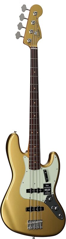open zoom image for Fender Vintera III Early 60s Jazz Bass Guitar, Aztec Gold, Body Left Front