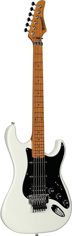open zoom image for Kramer Pacer Deluxe Electric Guitar (with Gig Bag), Classic White, Body Left Front