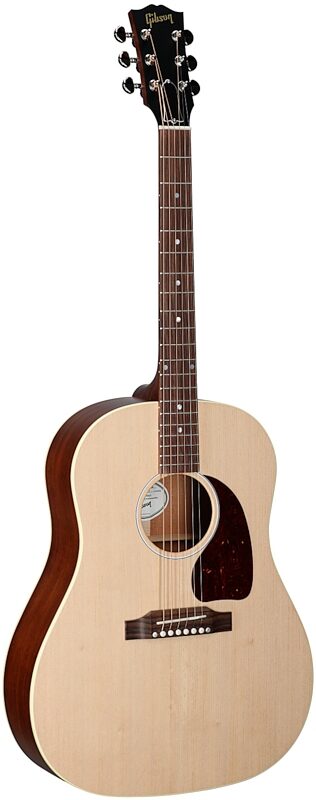 open zoom image for Gibson J-45 Special Satin Acoustic-Electric Guitar (with Gig Bag), Natural, Body Left Front