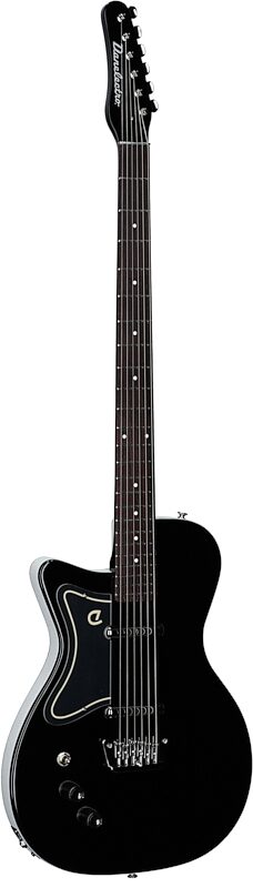 open zoom image for Danelectro '56 Baritone Electric Guitar, Left-Handed, Black, Body Left Front