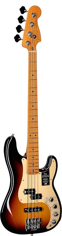 open zoom image for Fender American Ultra II Precision Electric Bass, Maple Fingerboard, Ultraburst, Body Left Front