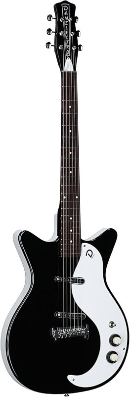 open zoom image for Danelectro '59 MOD NOS Electric Guitar, Black, Body Left Front