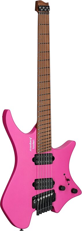 open zoom image for Strandberg Boden Standard N2.6T Electric Guitar, Fuchsia Metallic, Body Left Front