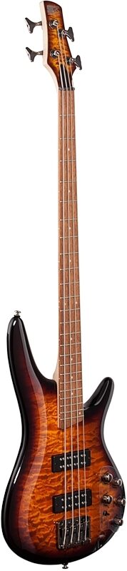 open zoom image for Ibanez SR400EQM Electric Bass, Dragon Eye Burst, Body Left Front