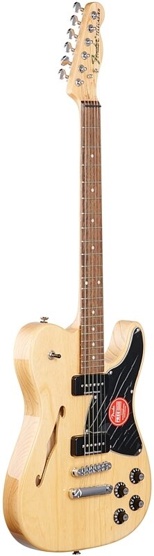 open zoom image for Fender Jim Adkins JA90 Telecaster Thinline Electric Guitar, with Laurel Fingerboard, Natural, Body Left Front
