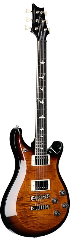 open zoom image for PRS Paul Reed Smith S2 McCarty 594 Electric Guitar (with Gig Bag), Black Amber, Body Left Front