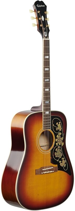 open zoom image for Epiphone Masterbilt Frontier Acoustic-Electric Guitar, Ice Tea Age Gloss, Body Left Front
