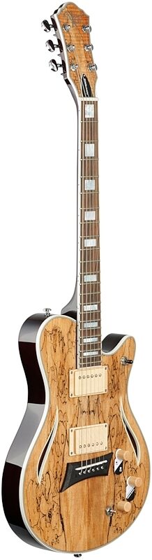 open zoom image for Michael Kelly Hybrid Special Electric Guitar, Pau Ferro Fingerboard, Spalted Maple, Body Left Front