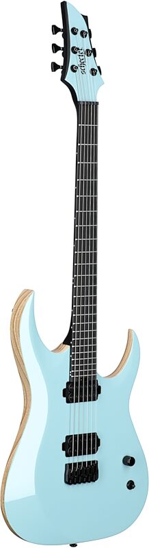 open zoom image for Schecter John Browne Tao-6 Electric Guitar, Azure, Open Box (Very Good), Body Left Front