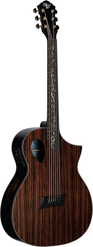 open zoom image for Michael Kelly Mod Shop Forte Port Exotic JE Acoustic-Electric Guitar, New, Body Left Front