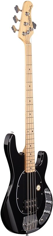 open zoom image for Sterling by Music Man StingRay Electric Bass, Black, Hard Maple Fretboard, Body Left Front