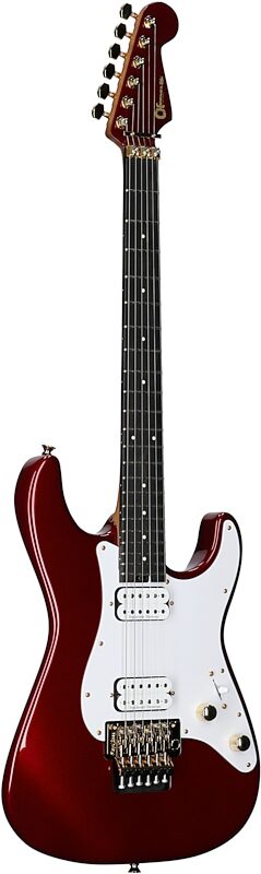 open zoom image for Charvel Pro-Mod Plus So-Cal Style 1 HH FR Electric Guitar, Ebony Fingerboard (with Gig Bag), Candy Apple, Body Left Front