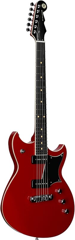 open zoom image for Reverend Reeves Gabrels Dirtbike Royale Electric Guitar, Red, Body Left Front