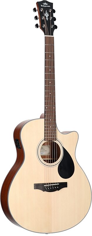 open zoom image for Kepma K3 Series GA3-130 Acoustic-Electric Guitar, Natural Matte, with AcoustiFex K-10 Pickup, Body Left Front
