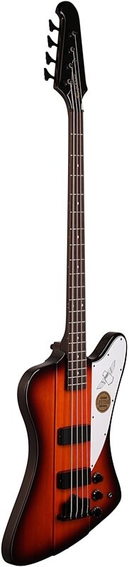 open zoom image for Epiphone Thunderbird IV Electric Bass, Vintage Sunburst, Body Left Front