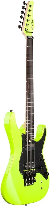 open zoom image for Schecter Sun Valley Super Shredder FR S Electric Guitar, Birch Green, Body Left Front