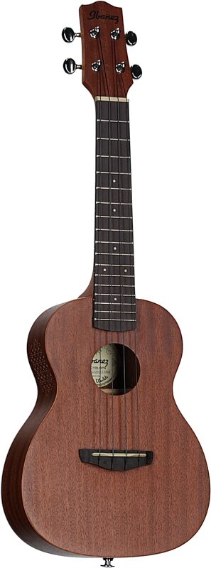 open zoom image for Ibanez UKC100 Open Pore Concert Ukulele (with Gig Bag), Natural, Body Left Front