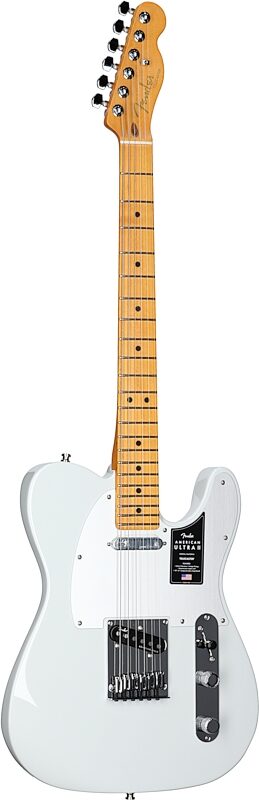 open zoom image for Fender American Ultra II Telecaster Electric Guitar, Maple Fingerboard (with Case), Avalanche, Body Left Front