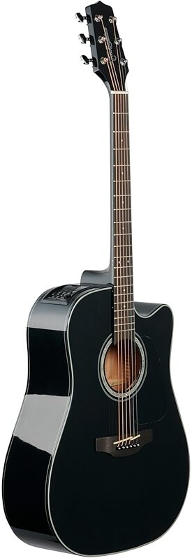 open zoom image for Takamine GD30CE Dreadnought Cutaway Acoustic-Electric Guitar, Black, Body Left Front