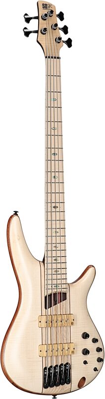 open zoom image for Ibanez SR5FMDX2 Premium Electric Bass (with Gig Bag), New, Body Left Front