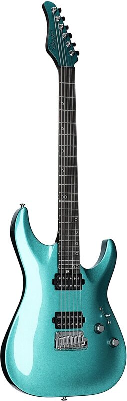 open zoom image for Schecter Aaron Marshall AM-6 Tremolo Electric Guitar, Arctic Jade, Body Left Front