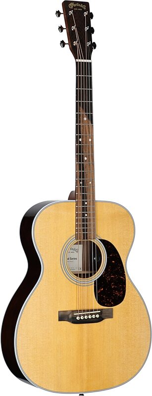open zoom image for Martin 000-13E Retro Walnut Acoustic-Electric Guitar (with Soft Case), New, Body Left Front