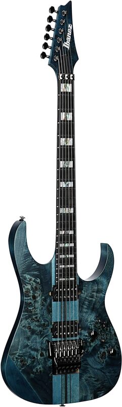 open zoom image for Ibanez RGT1220PBK Premium Electric Guitar (with Gig Bag), Cosmic Blue, Body Left Front