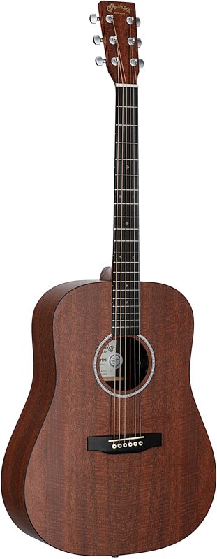 open zoom image for Martin D-X1E Mahogany Acoustic-Electric Guitar (with Gig Bag), New, Body Left Front