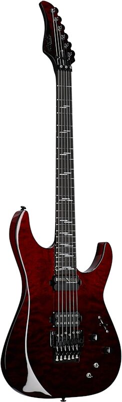 open zoom image for Schecter Reaper 6 FRS Elite Electric Guitar, Blood Burst, Body Left Front