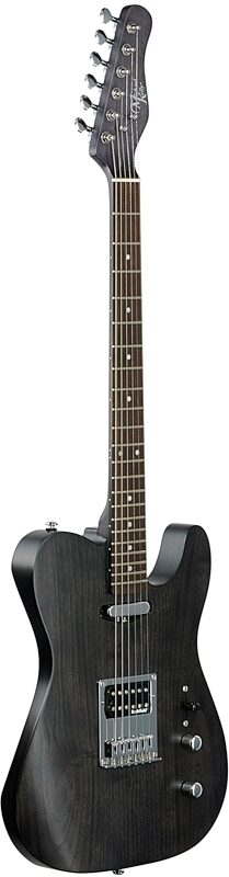 open zoom image for Michael Kelly '54 Open Pore Electric Guitar, Ebony Fingerboard, Black, Body Left Front