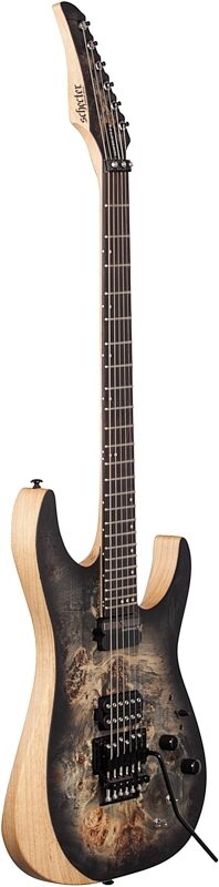 open zoom image for Schecter Reaper-6 FR-S Electric Guitar, Charcoal Burst, Body Left Front