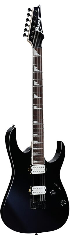 open zoom image for Ibanez RG421DX Electric Guitar, Twilight Shade, Body Left Front